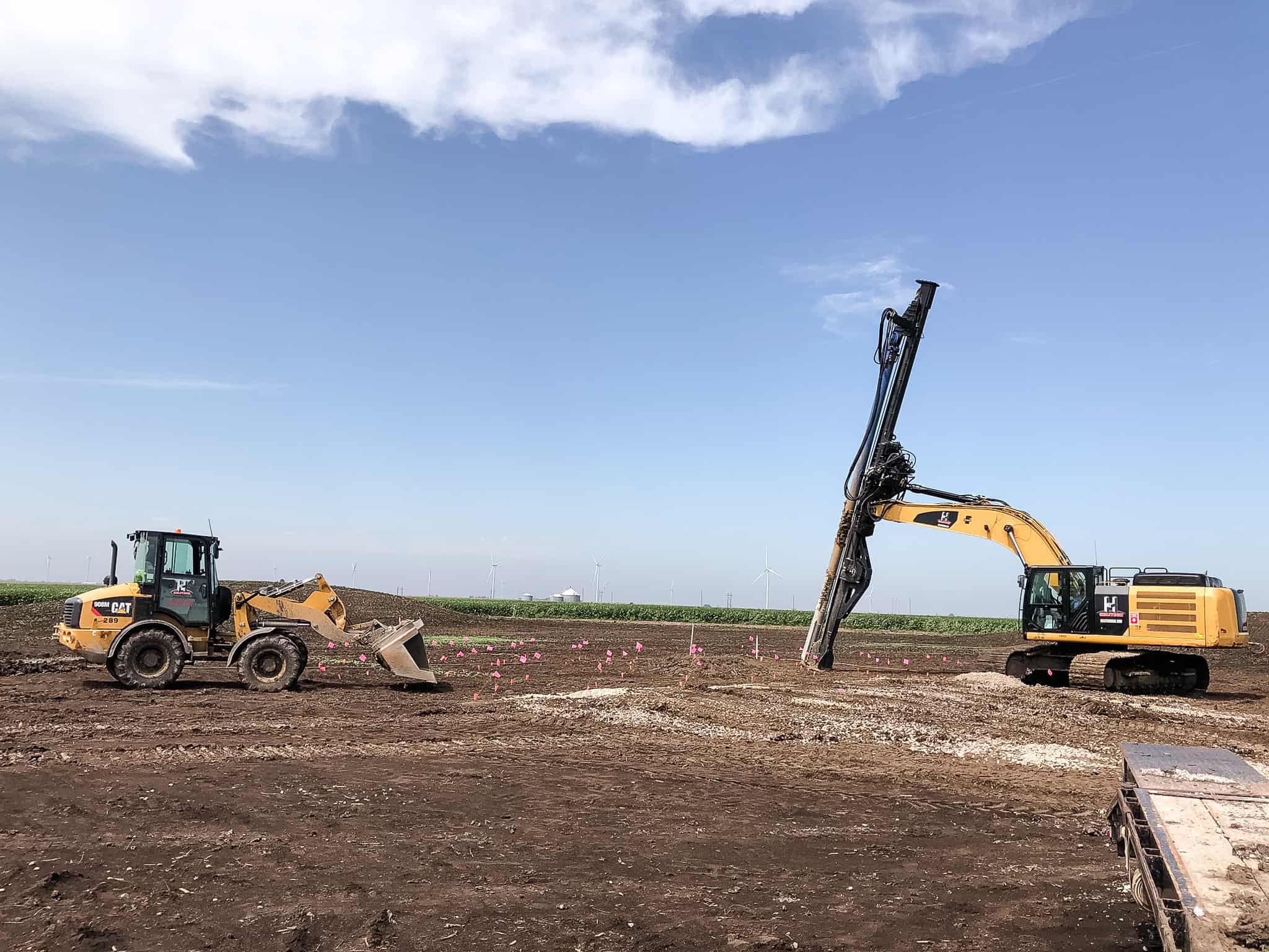 Iowa Wind Farm - CNC Foundations